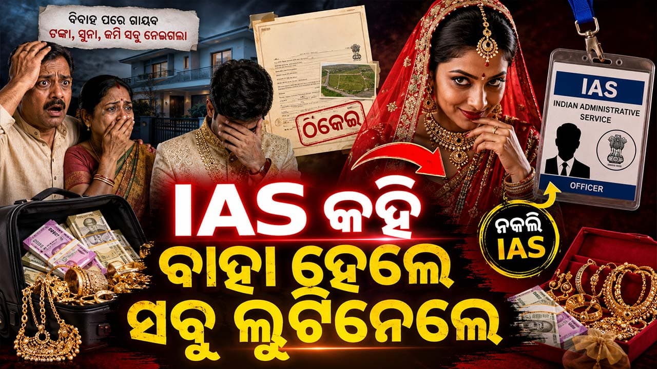 ନକଲି IAS ବୋହୂର ଭୟଙ୍କର ଷଡ଼ଯନ୍ତ୍ର: ବିବାହ ନାଁରେ ଠକେଇ ପରେ ହତ୍ୟା ଉଦ୍ୟମ
