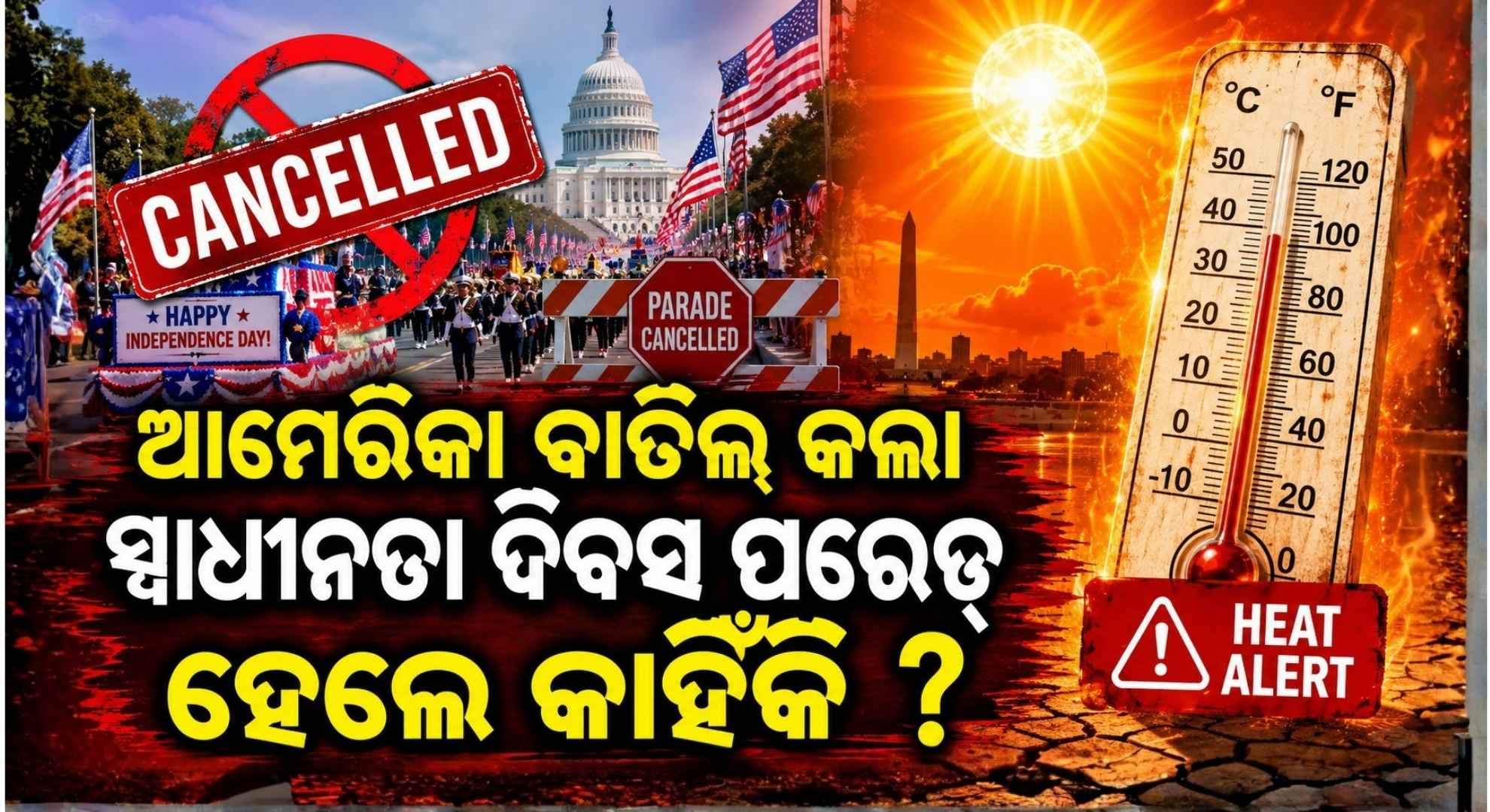 ଆମେରିକାର ବଡ଼ ନିଷ୍ପତ୍ତି; କରୋନା ପରେ ପ୍ରଥମଥର ସ୍ଵାଧୀନତା ଦିବସ ପରେଡ୍ ବାତିଲ୍