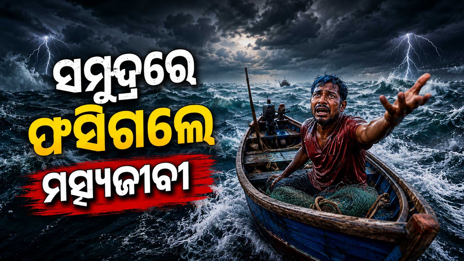 ଆନ୍ଧ୍ରରୁ ଆସି ଗୋପାଳପୁର ସମୁଦ୍ରରେ ଫସିଗଲେ ୨୦ ମତ୍ସ୍ୟଜୀବୀ