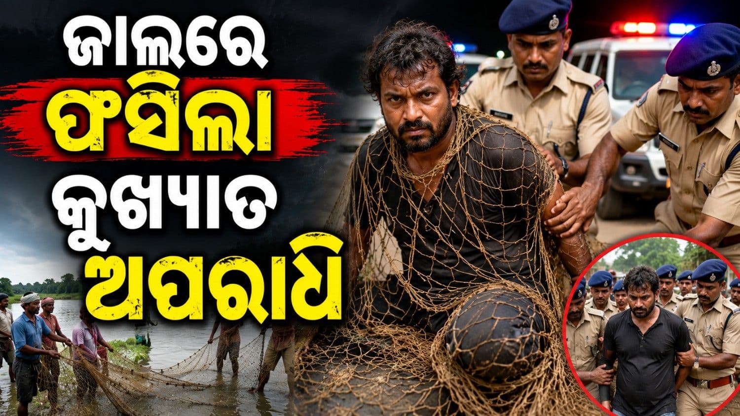 ମାଛ ବଦଳରେ ଜାଲରେ ଫସିଲା ଦୁର୍ଦ୍ଦାନ୍ତ 'ଟାଇଗର'; ମାଡ଼ି ବସିଲେ ମତ୍ସ୍ୟଜୀବୀ