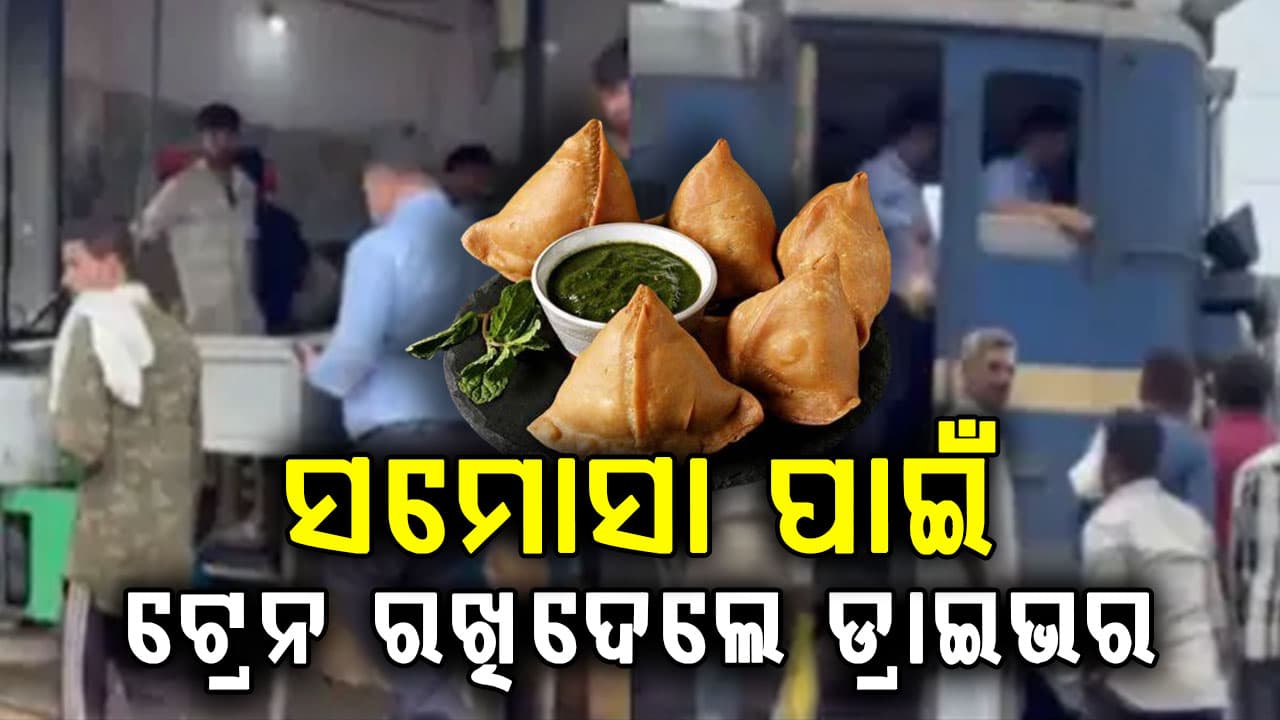 ସମୋସା ପାଇଁ ଟ୍ରେନ୍ ଅଟକାଇଦେଲେ ଲୋକୋପାଇଲଟ, ତଦନ୍ତ ପରେ ଜଣାପଡ଼ିଲା ସତ