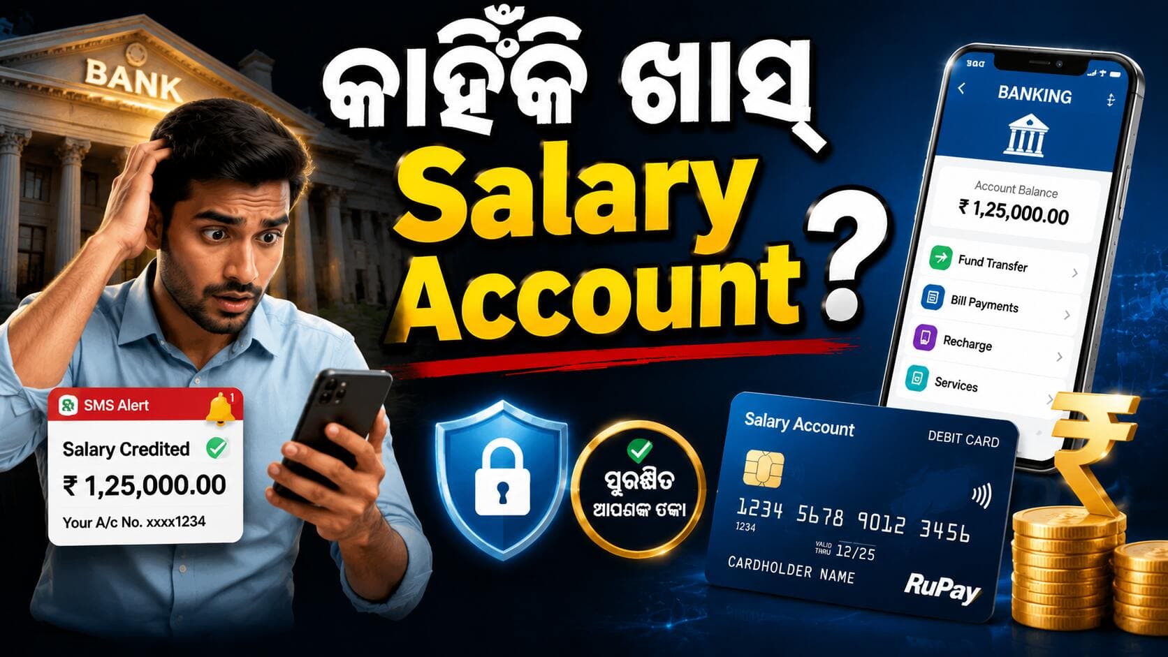 ଯେଉଁମାନଙ୍କର ଦରମା ଆକାଉଣ୍ଟ ଅଛି, ସେମାନେ ସତର୍କ ରୁହନ୍ତୁ ନଚେତ୍...