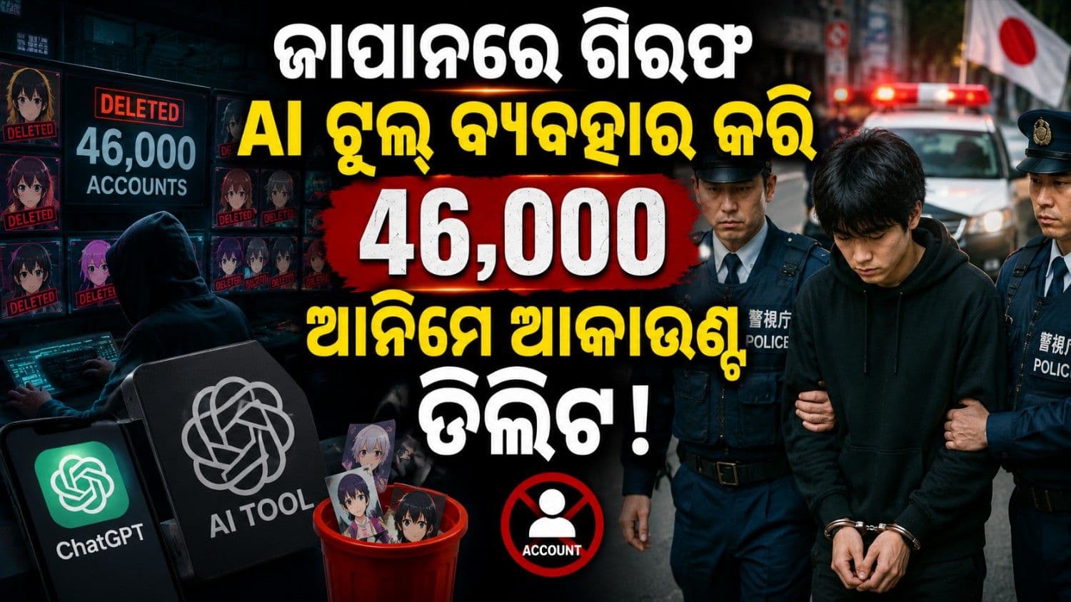 AI ପାଇଁ ଗିରଫ ହେଲେ ୧୫ ବର୍ଷୀୟ ହାଇସ୍କୁଲ ଛାତ୍ର; କାରନାମା ଶୁଣିଲେ ଉଡ଼ିଯିବ ହୋସ୍
