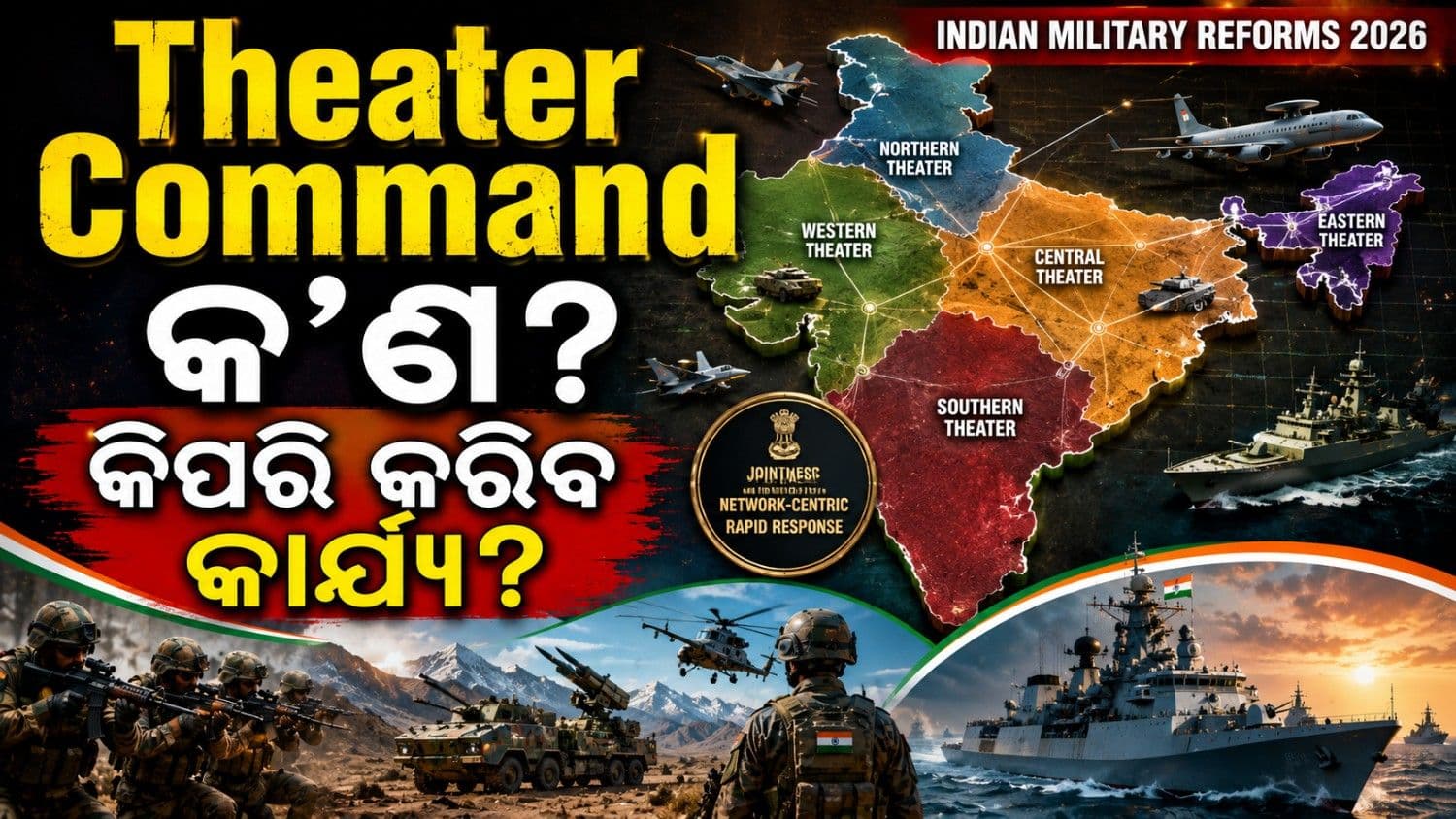 ଖୁବ୍ ଶୀଘ୍ର ବାସ୍ତବ ରୂପ ନେବ ଥିଏଟର କମାଣ୍ଡ; କିପରି ହୋଇଛି ସମ୍ପୂର୍ଣ୍ଣ ପ୍ରସ୍ତୁତି?