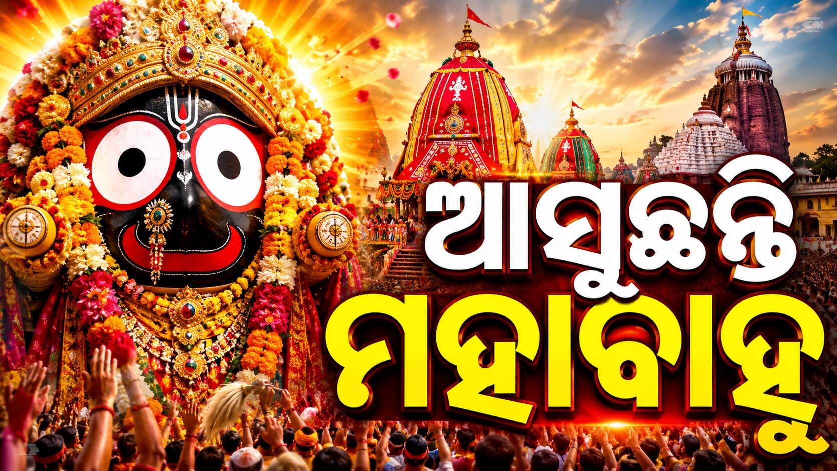 ଆଜି ବିଶ୍ଵପ୍ରସିଦ୍ଧ ଘୋଷଯାତ୍ରା... ଭକ୍ତିମୟ ଶ୍ରୀକ୍ଷେତ୍ର, ଜୟ ଜଗନ୍ନାଥ ଧ୍ଵନିରେ ପ୍ରକମ୍ପିତ ଚତୁର୍ଦ୍ଦିଗ