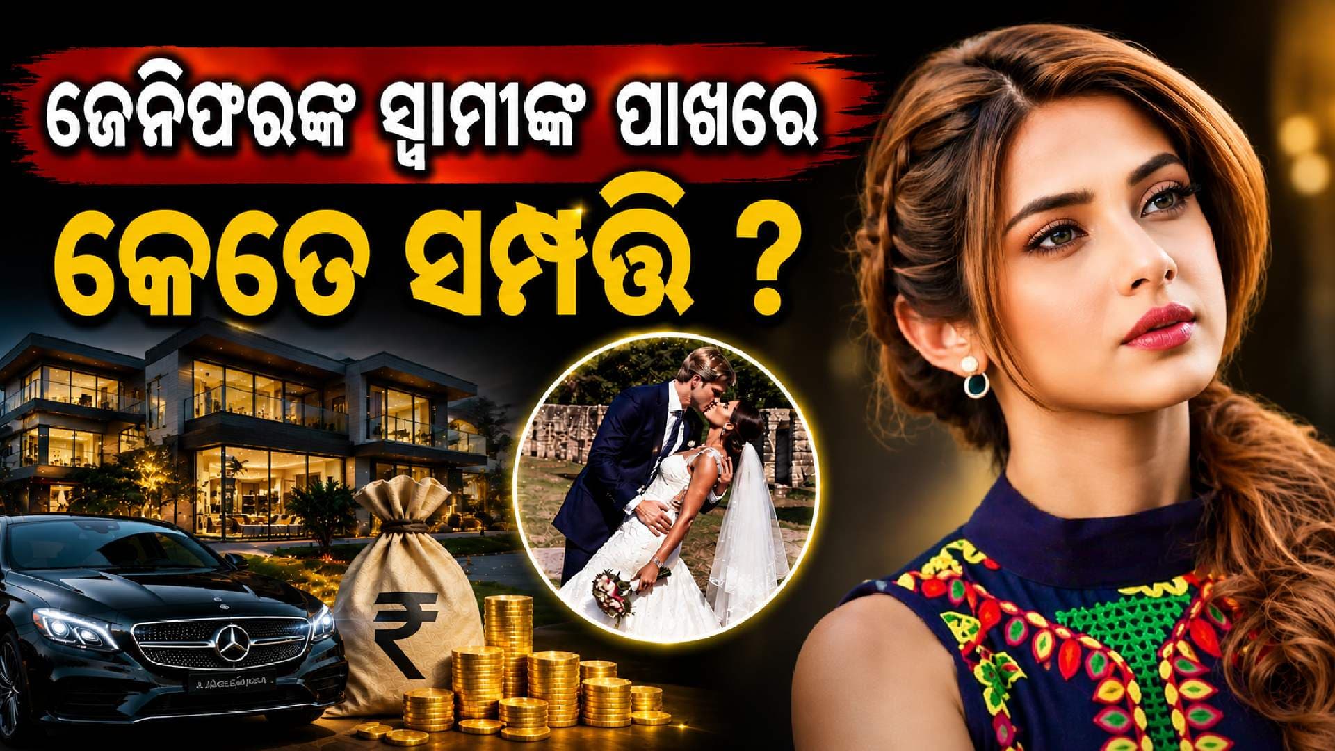 ଜେନିଫର ୱିଙ୍ଗେଟଙ୍କ ସ୍ୱାମୀଙ୍କ ପାଖରେ ଅପାର ସମ୍ପତ୍ତି, ଜାଣନ୍ତୁ ଅଭିନେତ୍ରୀଙ୍କଠୁ କେତେ ଧନୀ ?