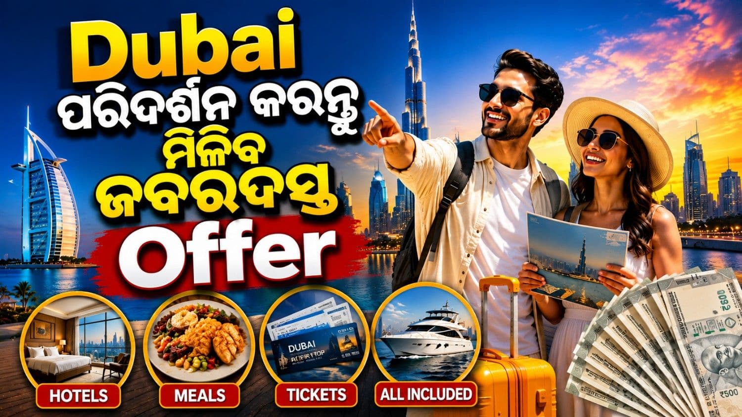 ପର୍ଯ୍ୟଟକ ନେଇ ଦୁବାଇ ଆସ; ଆଉ ୮୦ ହଜାର ରିହାତି ପାଅ! ୟୁଏଇ ଦେଲା ଜବରଦସ୍ତ ଅଫର