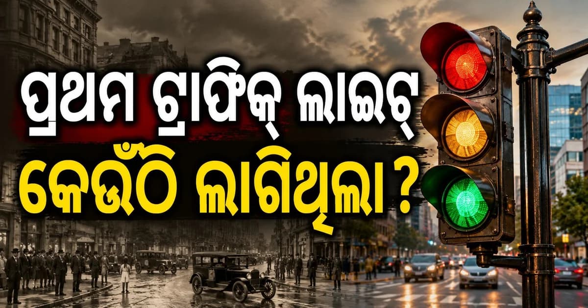 ଭାରତରେ ପ୍ରଥମ ଟ୍ରାଫିକ୍ ଲାଇଟ୍ ଲାଗିଥିଲା ଏହି ସହରରେ