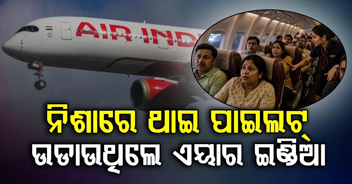 ହଠାତ୍ ୩୦୦ ଫୁଟ ତଳକୁ ଖସିଥିଲା Air India;ବଡ଼ ଖୁଲାସା, ନିଶା ଖାଇ ବିମାନ ଚଲାଉଥିଲେ ପାଇଲଟ୍