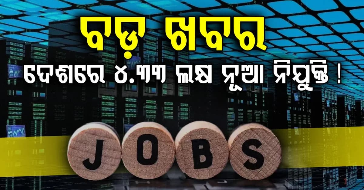 ଭାରତର ରୂପ ବଦଳାଇଦେବ ଡାଟା ସେଣ୍ଟର: ଦେଶରେ 4.33 ଲକ୍ଷ ନୂତନ ନିଯୁକ୍ତି