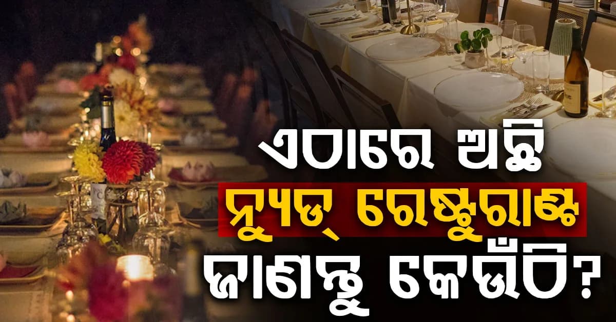 ନ୍ୟୁଡ୍ ଡାଇନିଂ ରେଷ୍ଟୁରାଣ୍ଟ, ଯେଉଠି ବିନା ପୋଷାକରେ ଅପରିଚିତ ଲୋକଙ୍କ ସହିତ ହୁଏ ରାତ୍ରୀଭୋଜନ