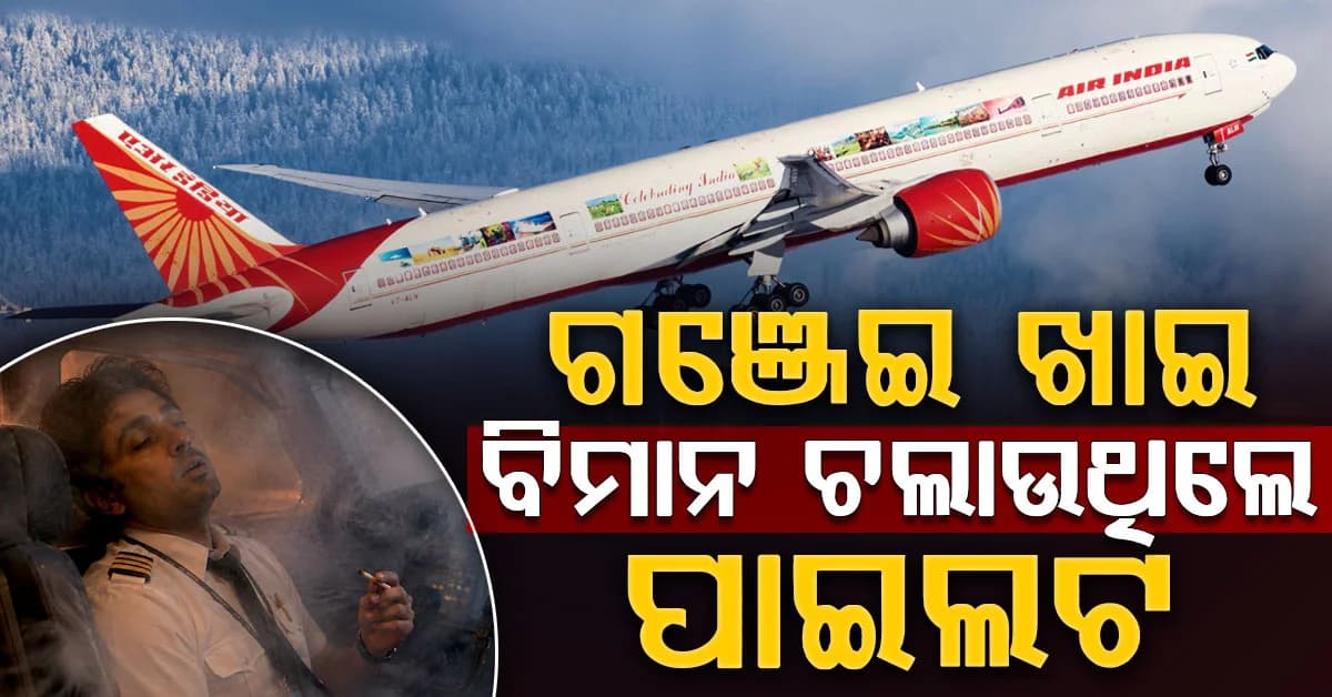 ଏୟାର ଇଣ୍ଡିଆ ଟର୍ବୁଲାନ୍ସ ଘଟଣା…. ୩୦୦ ଫୁଟ ତଳକୁ ଖସିଥିଲା ବିମାନ….ଗଞ୍ଜେଇ ଖାଇଥିଲେ ପାଇଲଟ