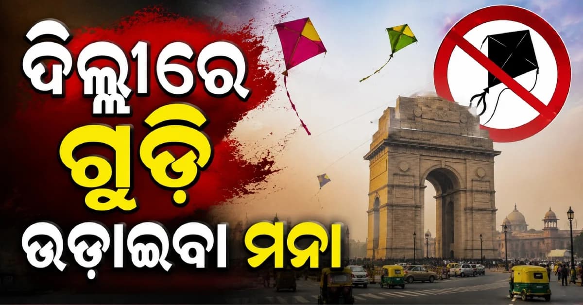 ଦିଲ୍ଲୀରେ ଲାଗିଲା ଧାରା ୧୬୩, ଗୁଡ଼ି ଉଡ଼ାଇବା ମନା ! ଜାଣନ୍ତୁ କେବେ ଯାଏଁ ରହିବ କଟକଣା