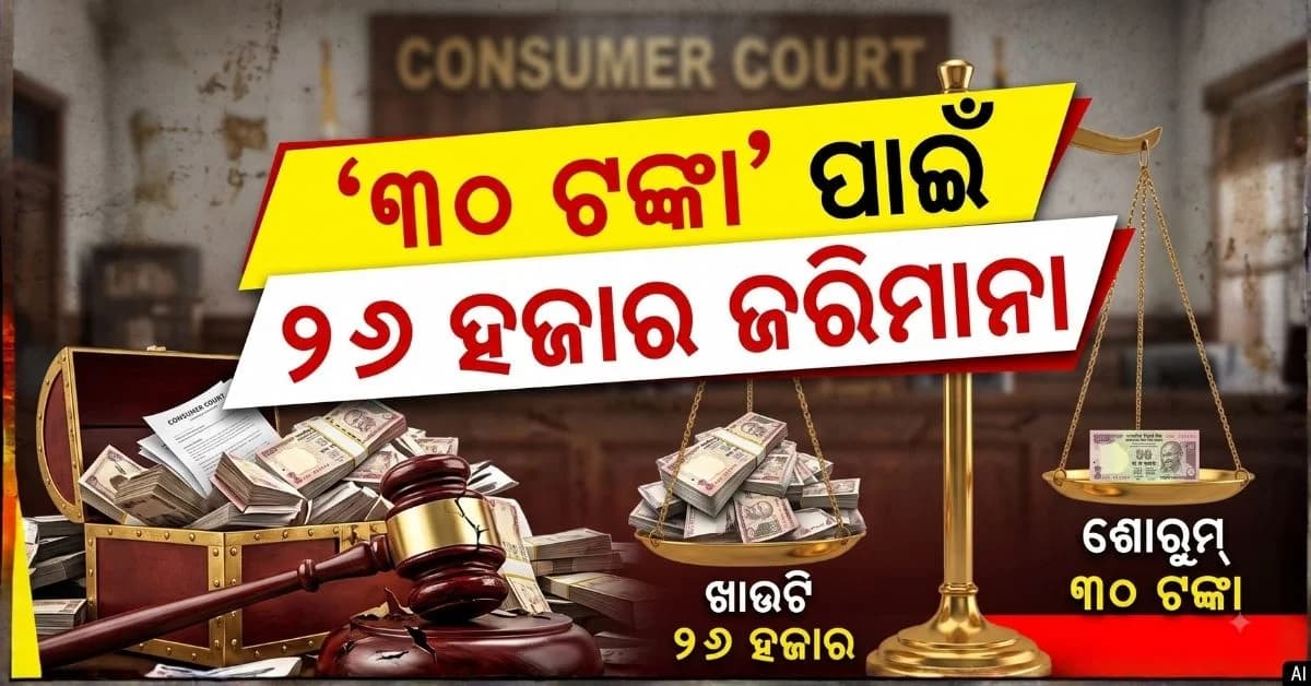 ଶପିଂ ପରେ ବ୍ୟାଗ୍ ପାଇଁ ୩୦ ଟଙ୍କା ନେଇଥିଲା ଶୋରୁମ୍, କୋର୍ଟ ଲଗାଇଲେ ୨୬ ହଜାର ଫାଇନ୍