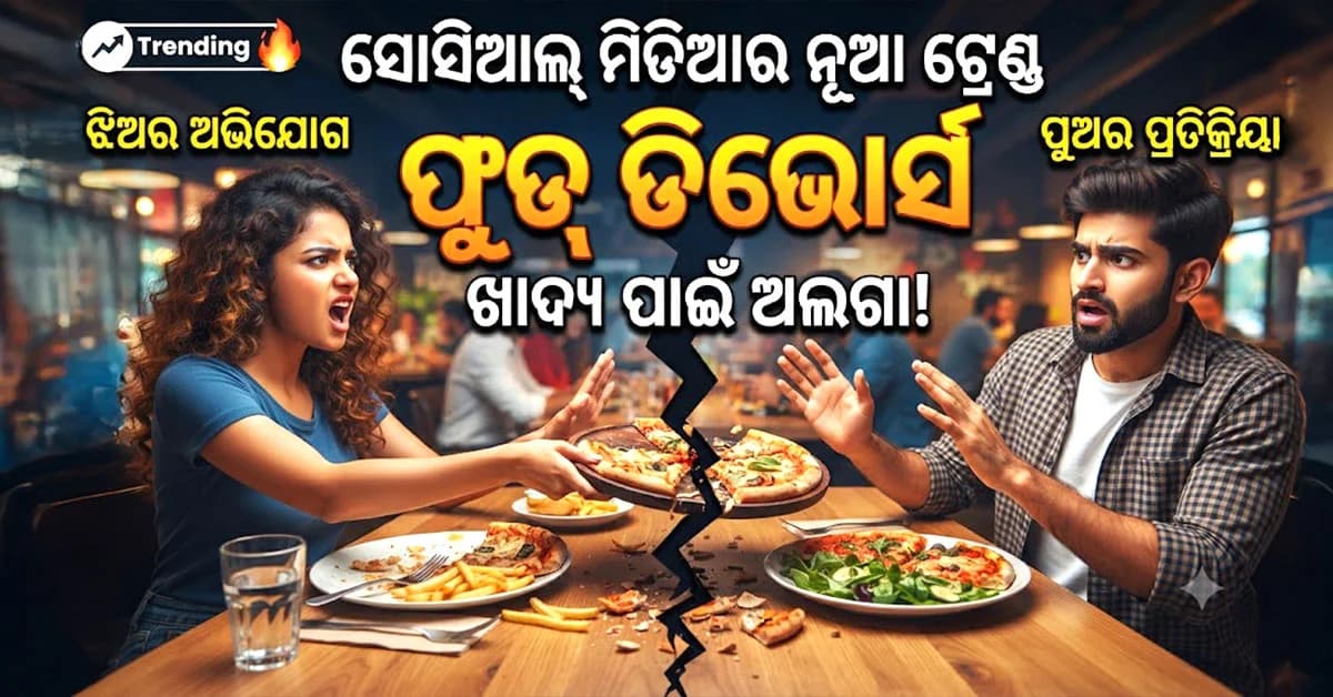ସୋସିଆଲ୍ ମିଡିଆର ଏକ ନୂଆ ଟ୍ରେଣ୍ଡ 'ଫୁଡ୍ ଡିଭୋର୍ସ'—ଜାଣନ୍ତୁ ଏହା କ'ଣ?
