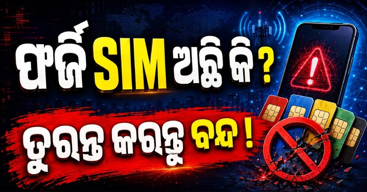 ଆପଣଙ୍କ ନାମରେ ରହିଛି କେତେ ମୋବାଇଲ୍ ନମ୍ବର ? ଘରେ ବସି ଏଭଳି କରନ୍ତୁ ଚେକ୍