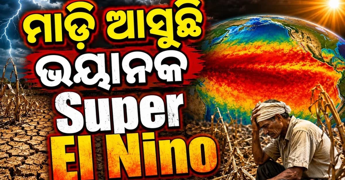 ମାଡ଼ି ଆସୁଛି 'ସୁପର ଏଲ୍ ନିନୋ'; ଭାଙ୍ଗିବ ୧୦୦ ବର୍ଷର ରେକର୍ଡ଼