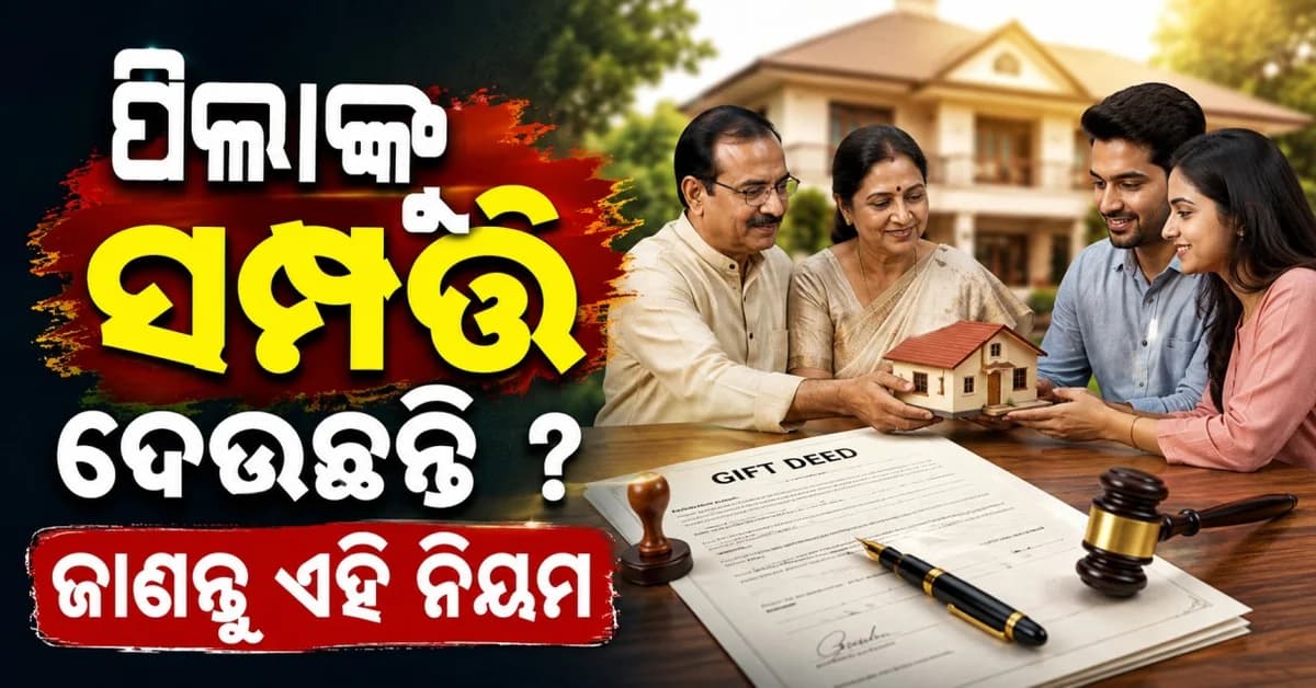 ପିଲାଙ୍କ ନାଁରେ କରୁଛନ୍ତି କି ସମ୍ପତ୍ତି ? କରନ୍ତୁନି ଏହି ଭୁଲ୍ ନଚେତ୍ ...