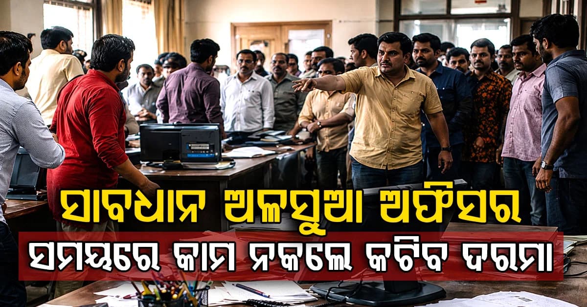 ସମୟସୀମା ଭିତରେ ସେବା ନମିଳିଲେ ତଣ୍ଡ ଗଣିବେ ଦାୟୀ ଅଫିସର… ଦରମାରୁ କଟିବ ଏତିକି ଟଙ୍କାର ଜରିମାନା...