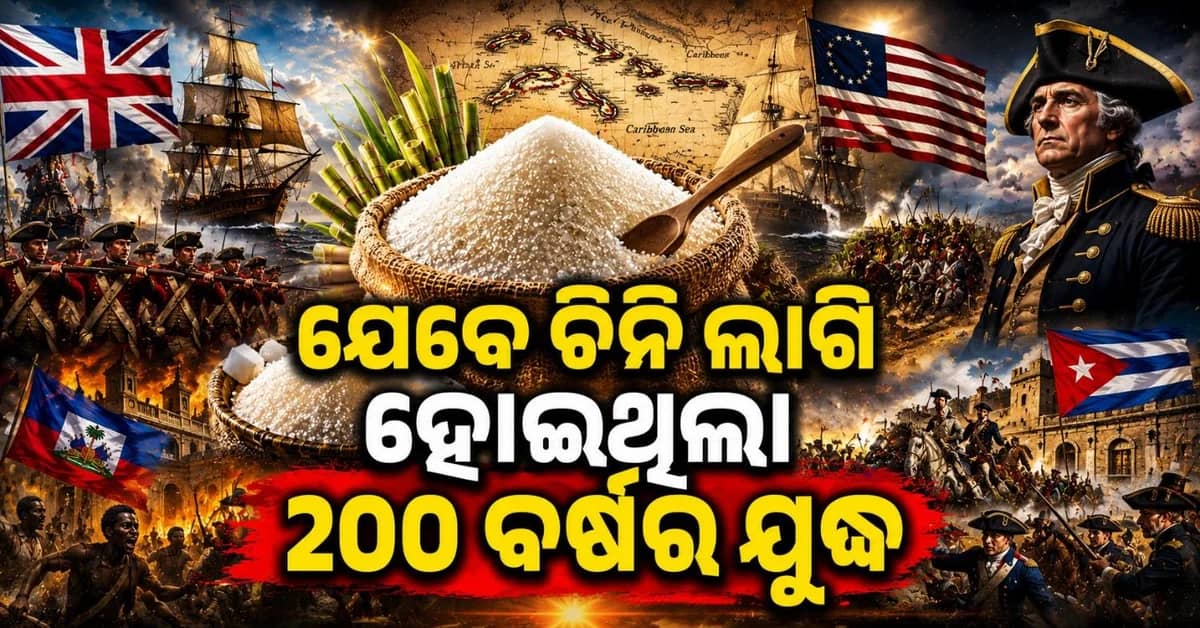 କେବେ ଧଳା ସୁନା ଥିଲା ଚିନି; ଯାହା ପାଇଁ ୨୦୦ ବର୍ଷ ଧରି ହୋଇଥିଲା ଯୁଦ୍ଧ