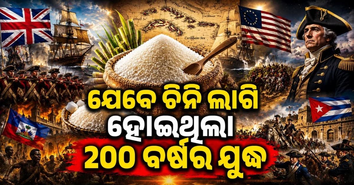 କେବେ ଧଳା ସୁନା ଥିଲା ଚିନି; ଯାହା ପାଇଁ ୨୦୦ ବର୍ଷ ଧରି ହୋଇଥିଲା ଯୁଦ୍ଧ