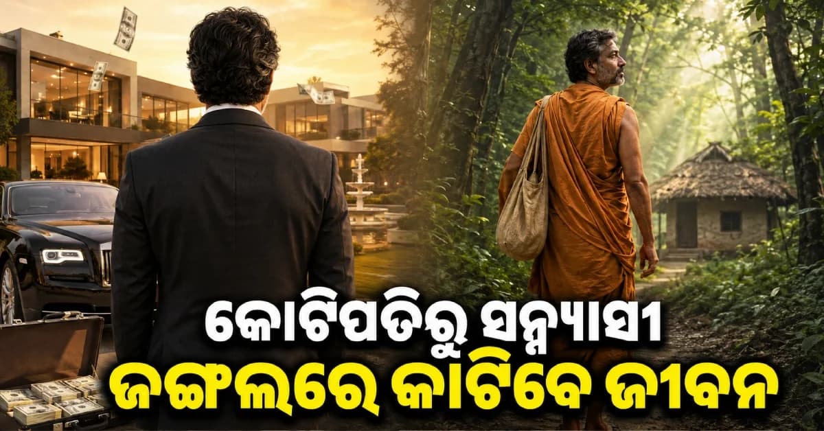 ୫୦ କୋଟିର କମ୍ପାନୀ ବିକ୍ରି କରି ସନ୍ନ୍ୟାସୀ ହେବେ ବ୍ୟବସାୟୀ ! ଜଙ୍ଗଲରେ କାଟିବେ ଜୀବନ