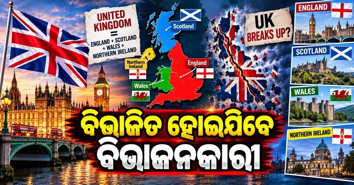 ବିଭାଜିତ ହୋଇପାରେ ବ୍ରିଟେନ୍; ଯୁକ୍ତରାଜ୍ୟରୁ ଅଲଗା ହୋଇଯିବେ ସ୍କଟଲ୍ୟାଣ୍ଡ-ୱେଲ୍ସ, ଇଂଲଣ୍ଡ, ସ୍କଟଲ୍ୟାଣ୍ଡ-ୱେଲ୍ସ ମଧ୍ୟରେ କ'ଣ ରହିଛି ପାର୍ଥକ୍ୟ?