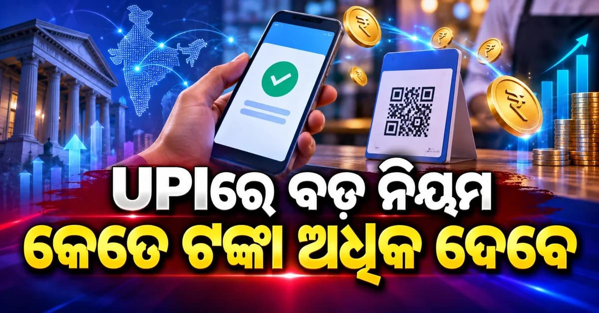 ୨ ହଜାରରୁ ଅଧିକ UPI ପେମେଣ୍ଟରେ MDR, ଜାଣନ୍ତୁ କାହାକୁ ଦେବାକୁ ପଡ଼ିବ