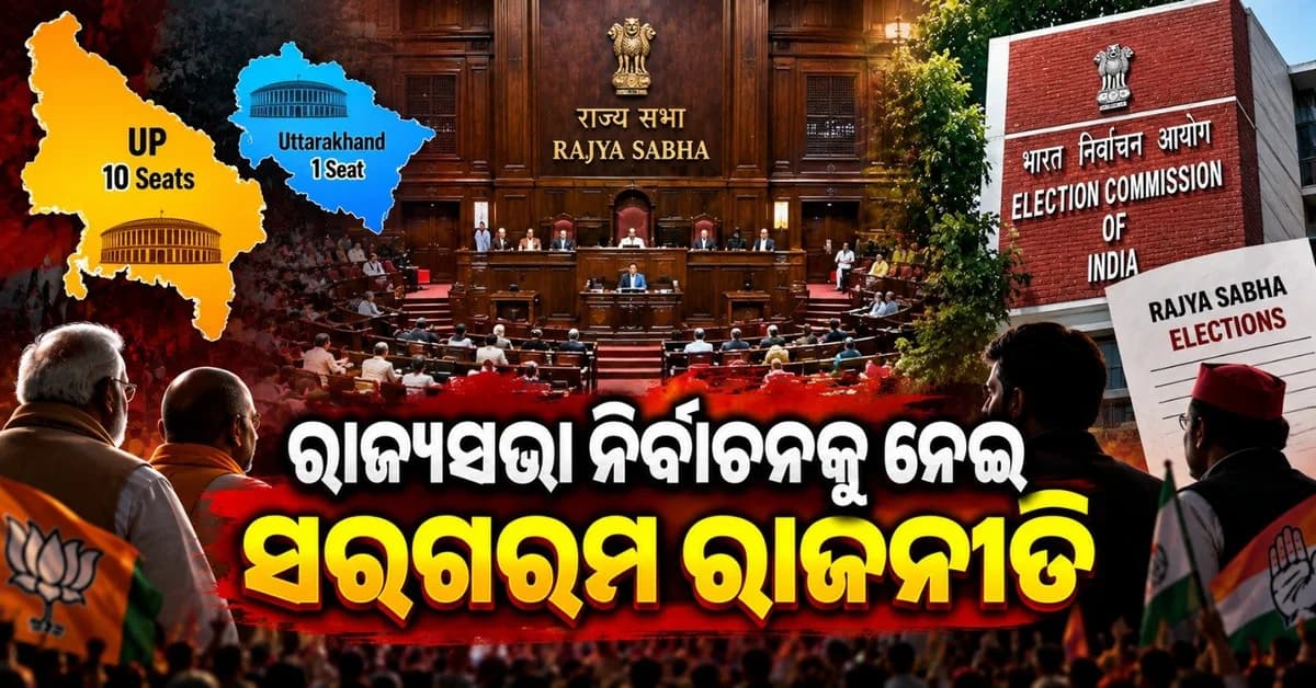 ବିଧାନସଭା ପୂର୍ବରୁ ହେବ ରାଜ୍ୟସଭା ନିର୍ବାଚନ; କିଏ ମାରିବ ବାଜି?