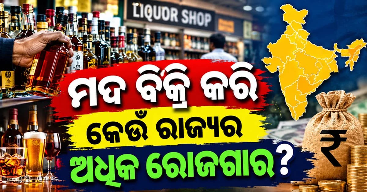 ମଦ ବିକ୍ରି କରି କେଉଁ ରାଜ୍ୟ ପାଉଛି ଅଧିକ ରାଜସ୍ବ? ଆସନ୍ତୁ ଜାଣିବା