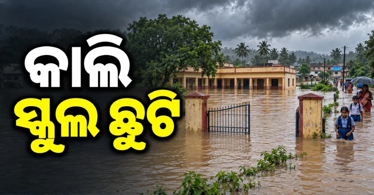 ବନ୍ୟା ପାଇଁ ବଡ଼ ଘୋଷଣା...ଭଦ୍ରକର ୩୪୧ ଓ ଯାଜପୁରର ୯୧ ସ୍କୁଲ ଛୁଟି