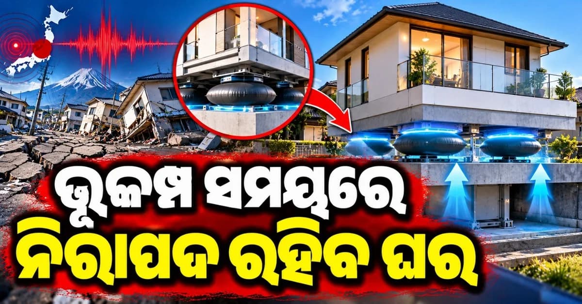 ଭୂକମ୍ପ ସମୟରେ ପବନରେ ଉଡ଼ିବ ଏହି ଘର; ଭବିଷ୍ୟତର ଘର ତିଆରି କରି ଚର୍ଚ୍ଚାରେ ଜାପାନୀ କମ୍ପାନୀ