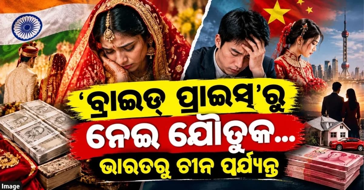 ଭାରତରେ ଯୌତୁକ ପାଇଁ ଯାଉଛି ଝିଅଙ୍କ ଜୀବନ, ଚୀନରେ ବର୍ବାଦ ହେଉଛି ପୁଅଙ୍କ ଜୀବନ