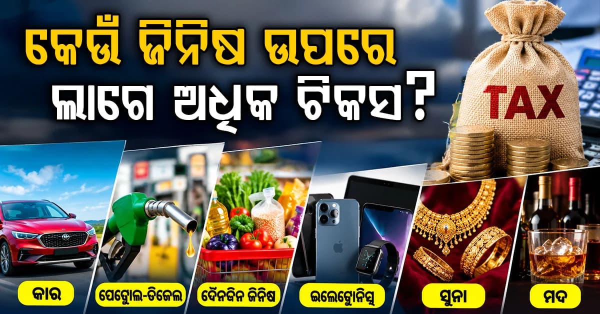 କେଉଁ ଜିନିଷ ଉପରେ ସବୁଠାରୁ ଅଧିକ ଟିକସ ଲାଗୁ ହୁଏ ଏବଂ କେତେ ଜଣ ଏହାକୁ ବ୍ୟବହାର କରନ୍ତି?