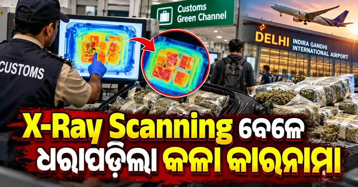 ବିମାନ ଯାତ୍ରୀଙ୍କ ପାଖରୁ ମିଳିଲା ୪.୫ କୋଟି ମୂଲ୍ୟର ଗଞ୍ଜେଇ; ବ୍ୟାଙ୍କକ୍ ରୁ ଆସିଥିଲେ ଦିଲ୍ଲୀ