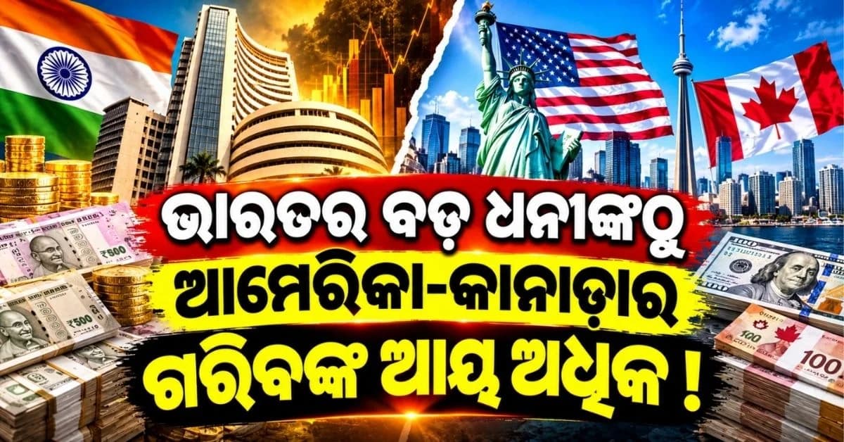 ଚମକାଇ ଦେଲା ବିଶ୍ଵ ବ୍ୟାଙ୍କ ରିପୋର୍ଟ; ଧନୀ ଦେଶର ୧୦% ଗରିବ କମାଉଛନ୍ତି ଭାରତର ଧନୀଙ୍କଠୁ ବେଶୀ