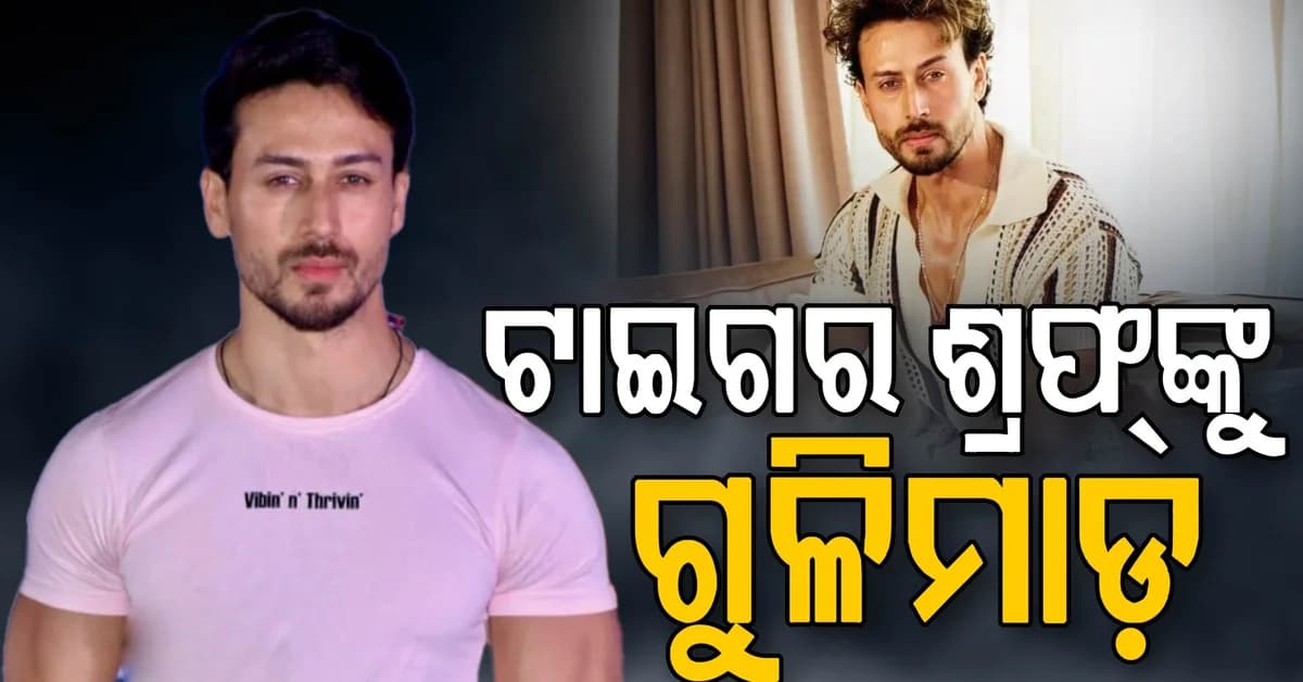 ବଲିଉଡ ଅଭିନେତା ଟାଇଗର ଶ୍ରଫ୍ଙ୍କୁ ଗୁଳିମାଡ଼