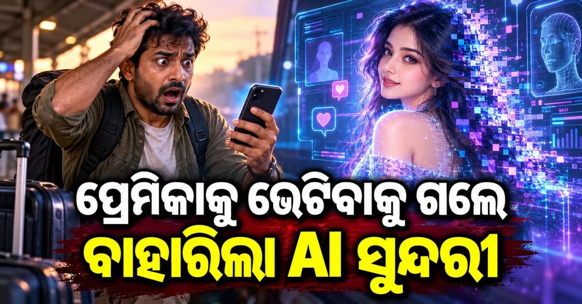 AI ଯୁବତୀଙ୍କ ପ୍ରେମରେ ପାଗଳ ୧୨୦୦ ମାଇଲ୍ ଯାଇ ହେଲେ ହଟହଟା