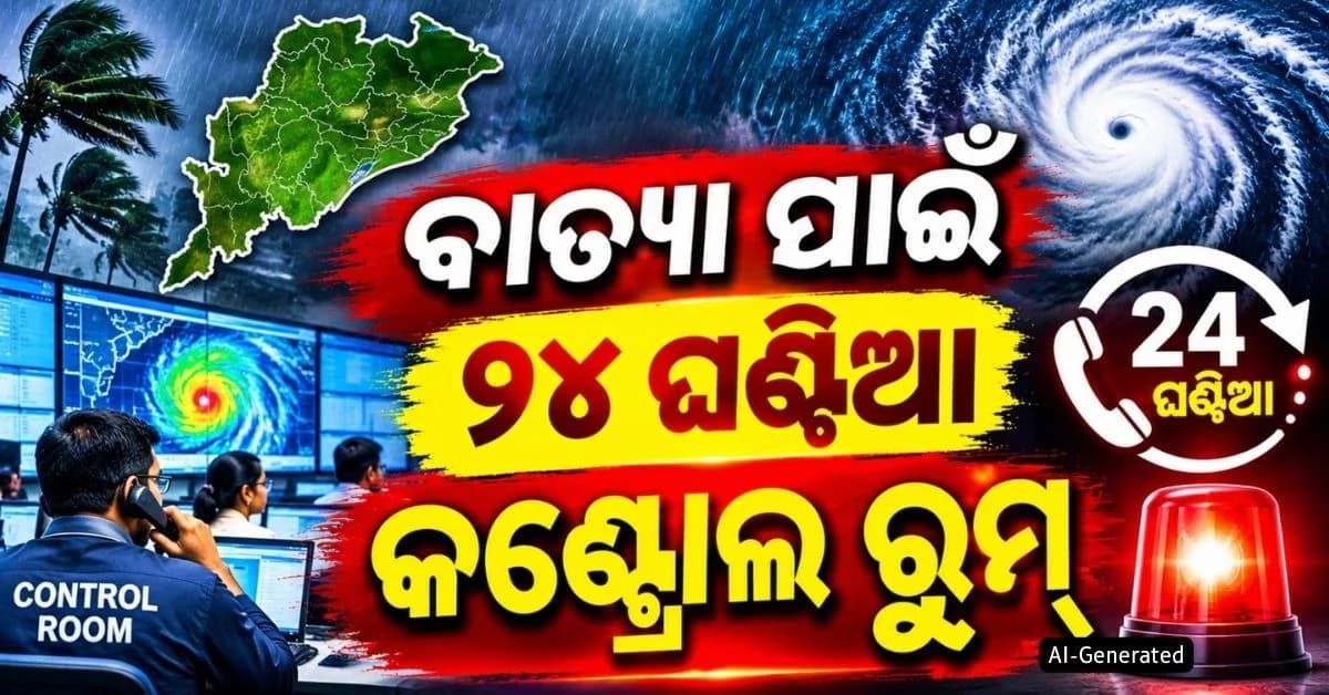 ବାତ୍ୟା ମୁକାବିଲା ପାଇଁ ସମସ୍ତ ବିଭାଗକୁ ସତର୍କ ରହିବାକୁ ସରକାରଙ୍କ ନିର୍ଦ୍ଦେଶ