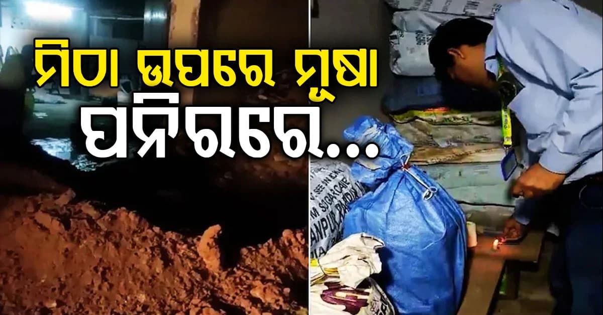 ଦୀପାବଳି ପୂର୍ବରୁ ବିଭିନ୍ନ ମିଠା ଦୋକାନରେ ଚଢାଉ, ମିଠା ଉପରେ ବୁଲୁଥିଲେ ମୂଷା, ପନିରରେ ମିଶିଥିଲା ଷ୍ଟାର୍ଚ୍ଚ!