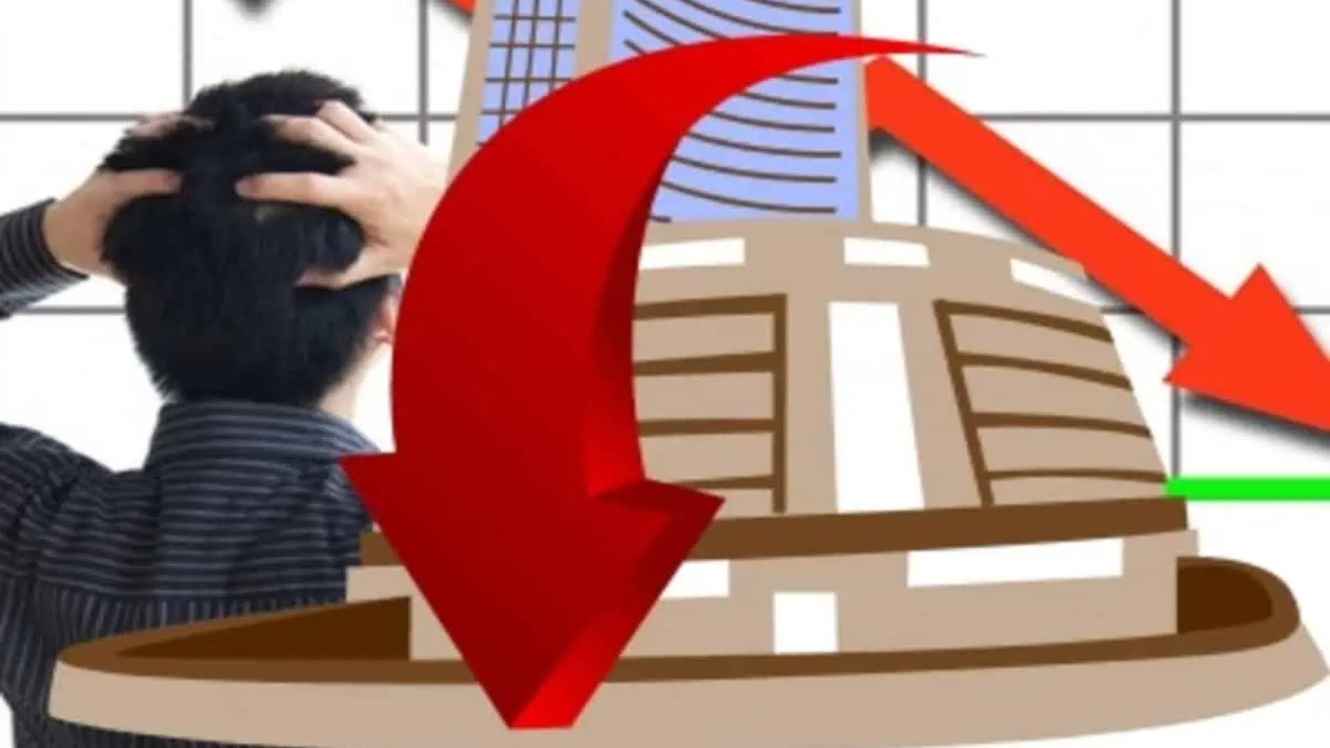 Sensex Down More Than 500 Points