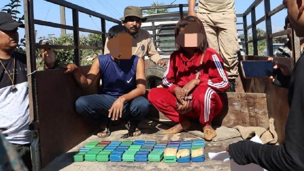 Assam: Heroin worth Rs 2 crore seized in Cachar, two arrested