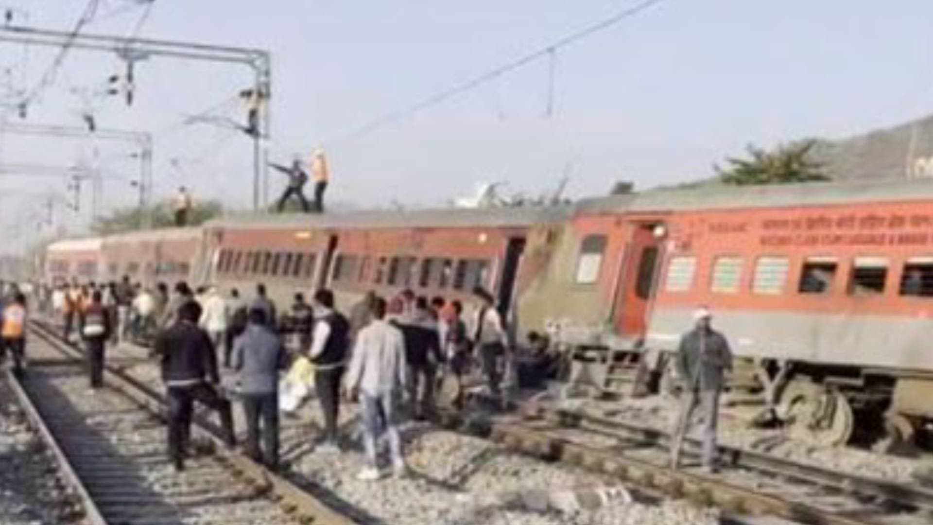 Rajasthan: Four Coaches, Engine Of Passenger Train Derail Near Ajmer
