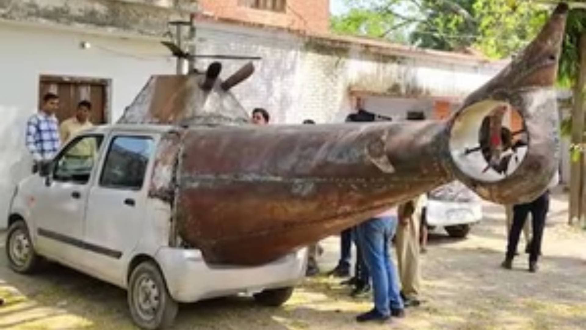 Police Seize 'Car Copter' Made With 'Jugaad' In UP's Ambedkar Nagar