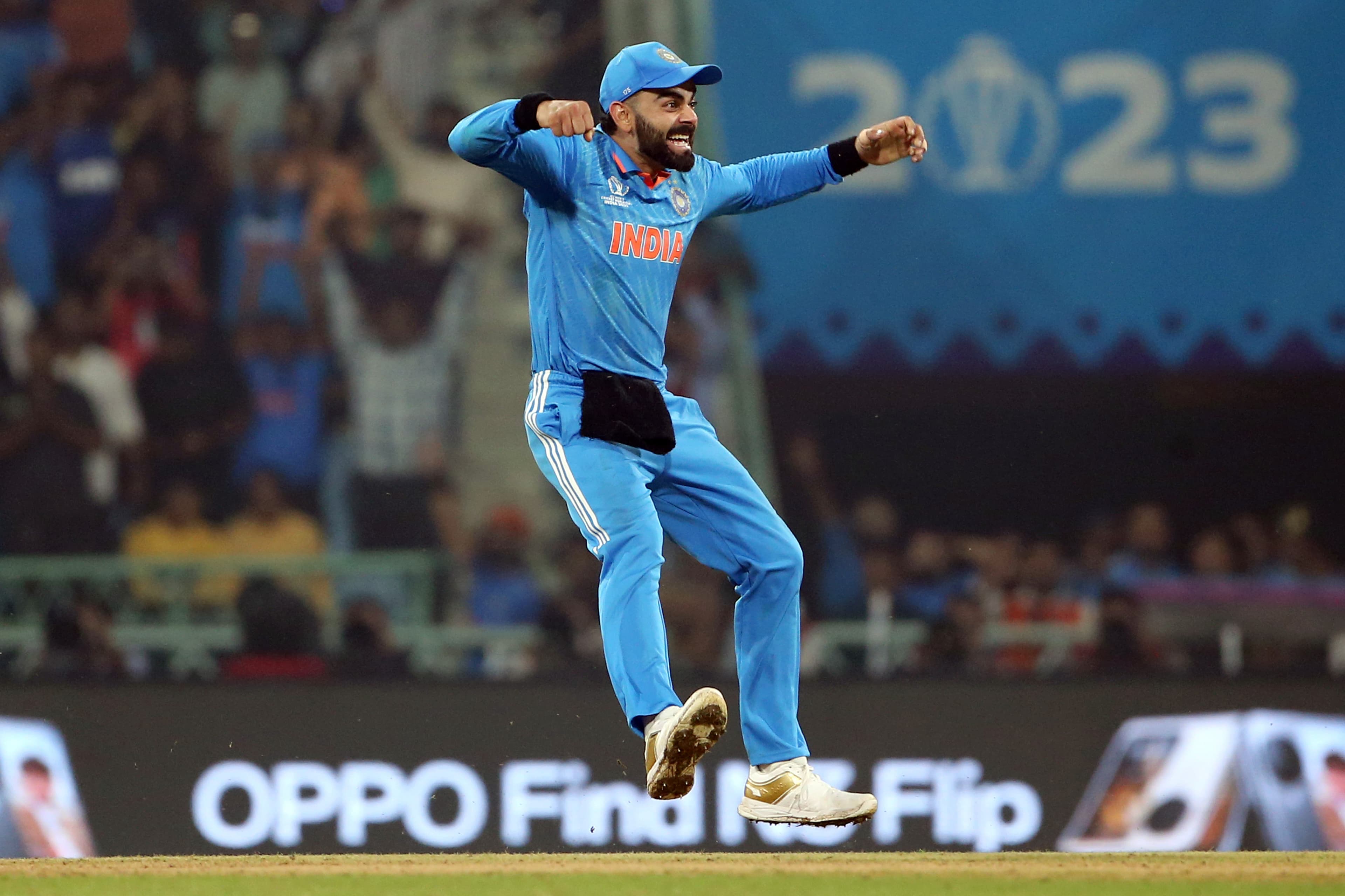 Virat Kohli Delights Fans with Dance Moves During South Africa Match