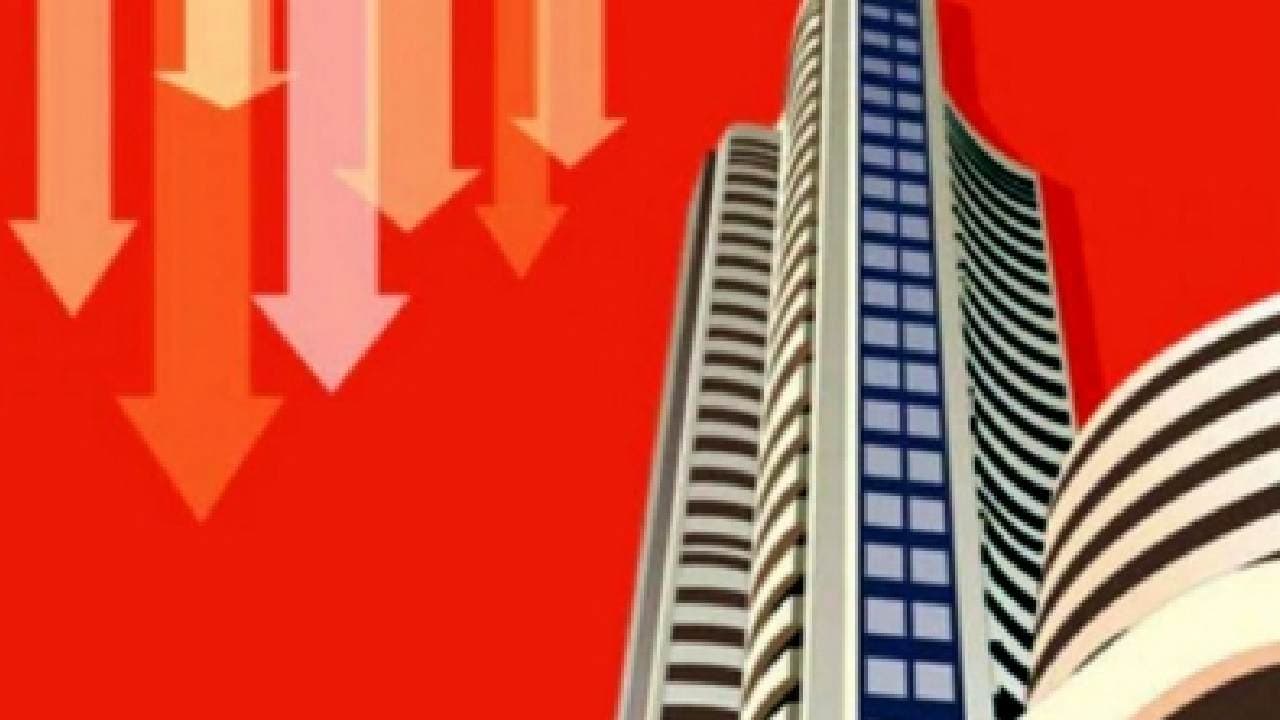 Sensex down more than 300 points on global headwinds