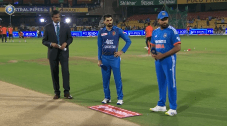 India Win Toss, Elect To Bat Against Afghanistan In 3rd T20I