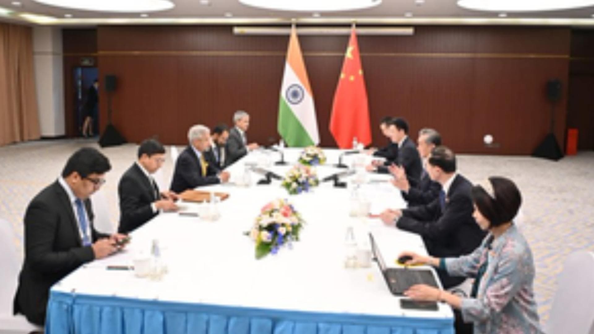 EAM Jaishankar meets Chinese FM Wang Yi in Kazakhstan