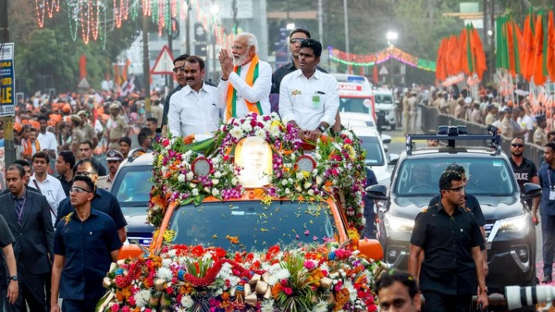 Prime Minister Modi To Hold Roadshow In Kerala's Palakkad
