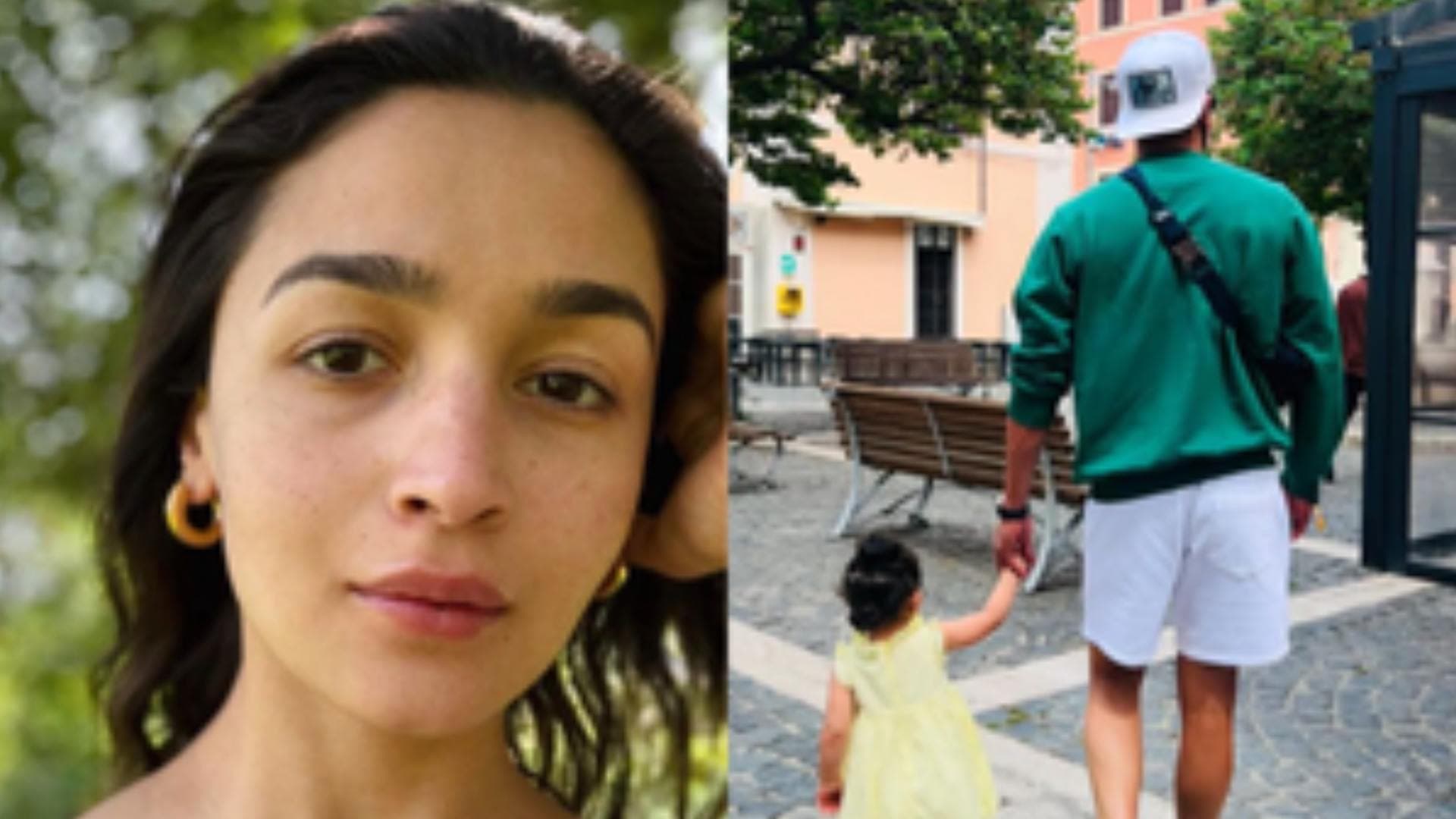 Alia Bhatt leaves internet in awe with unseen pic of Ranbir, daughter Raha